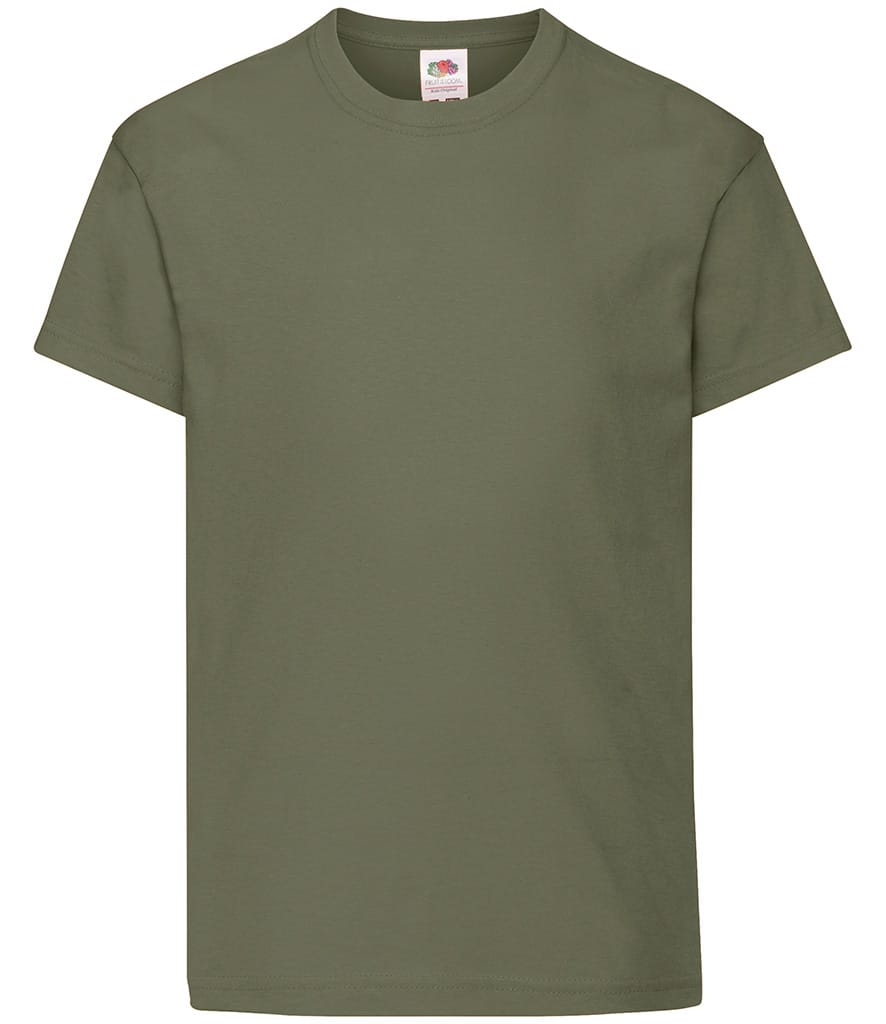 green t-shirt